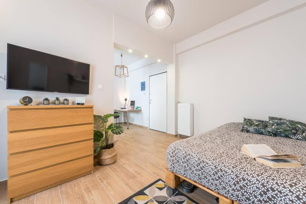 Apartamento Koukaki Stylish Studio Atenas Exterior foto